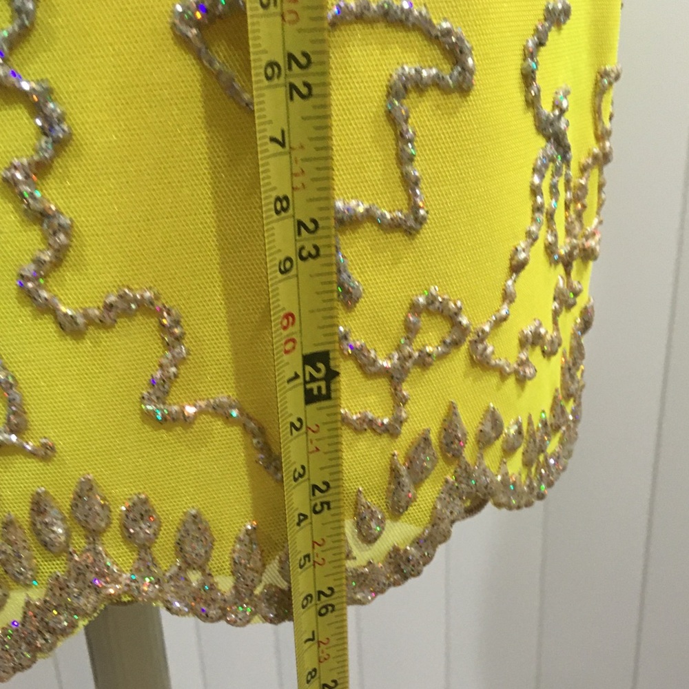 SOLD!!!  Hand Painted Holt dress - Picture 13 of 13